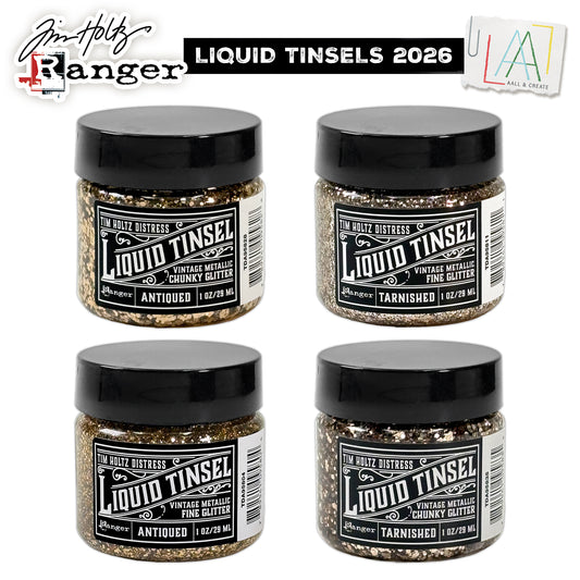 Ranger Tim Holtz® Distress Liquid Tinsels 2026 Complete Collection