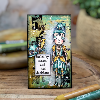 TP-1375 - A7 Stamp Sets - Steaming Dee