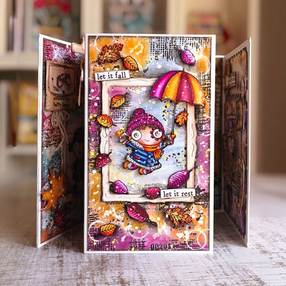 TP-1512 - A7 Stamp Set - Leaf It Up