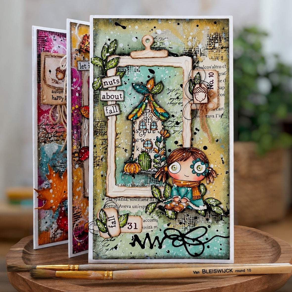 Janet Klein Fall into Fall Stamp Bundle + Free Poster & Bio Cards