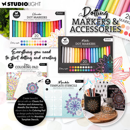 Studio Light Dotting Markers + Accessories Bundle