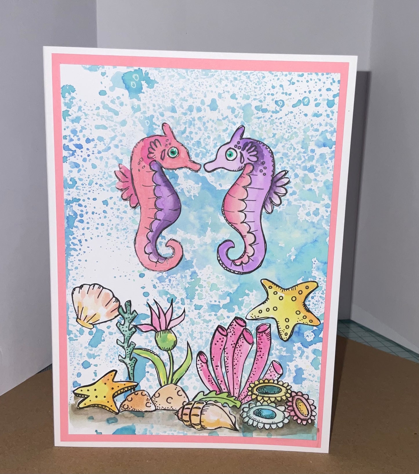 TP-859 - A6 Clear Stamp Set - Ocean Floor
