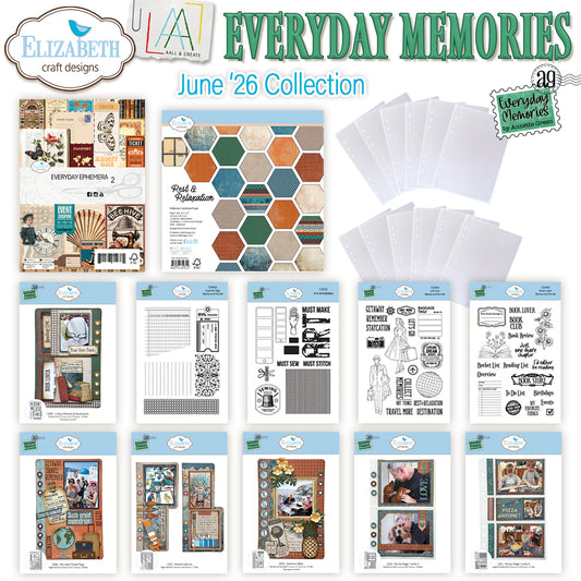 Elizabeth Craft Designs June 2026 Rest & Relaxation Complete Collection (Save £20)