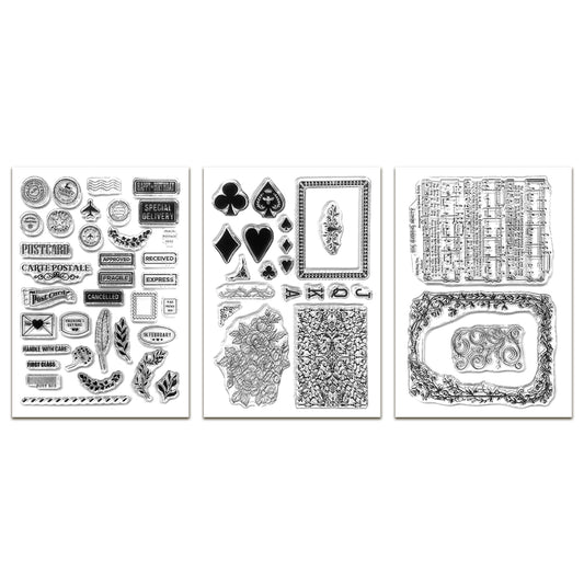 Elizabeth Craft Designs Romantic Revival Stamp Bundle