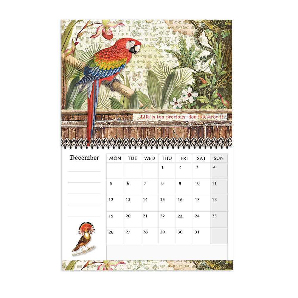 Stamperia Amazonia Calendar 2022