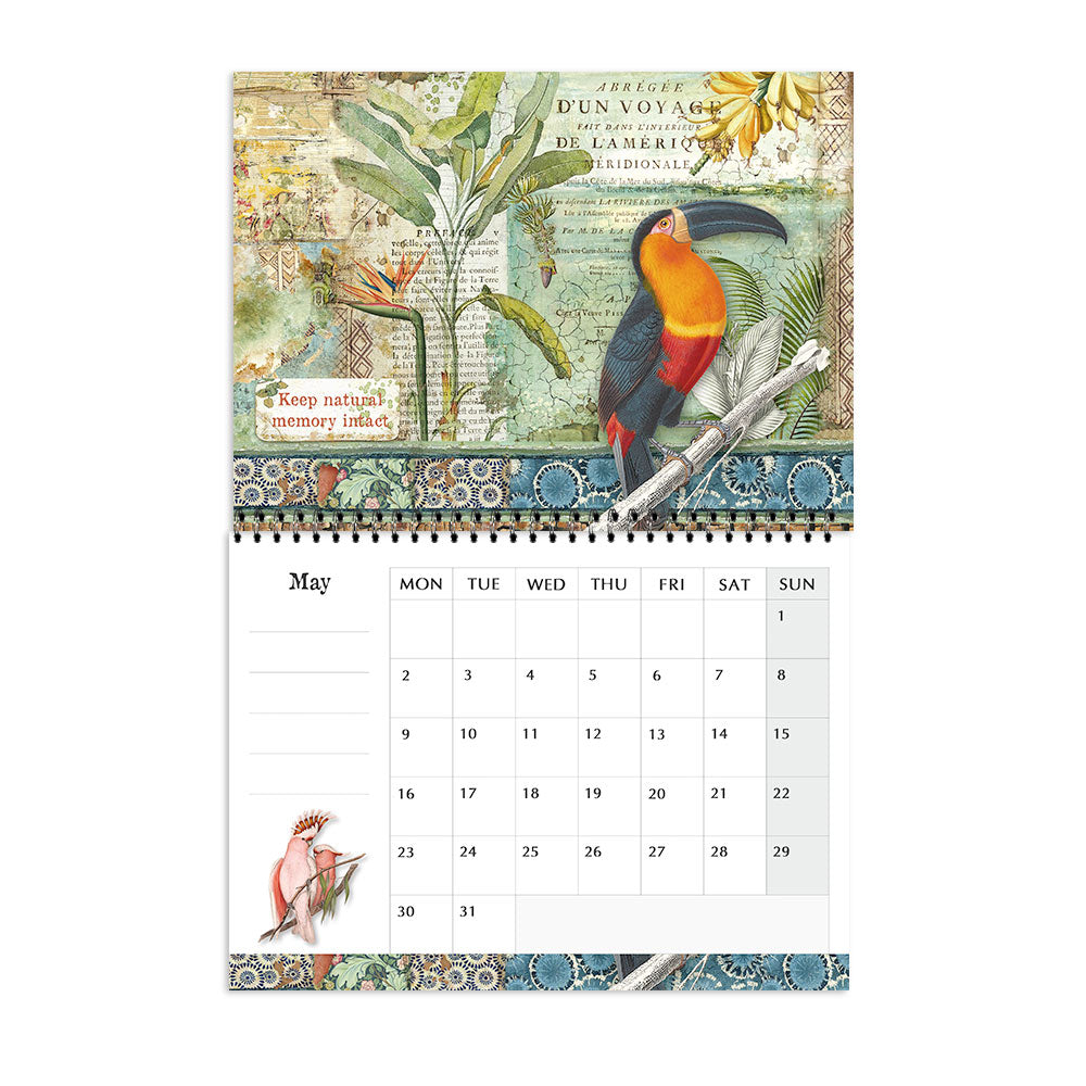 Stamperia Amazonia Calendar 2022