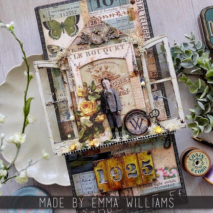 Idea-ology Tim Holtz Collage Strips Large-30 Pieces
