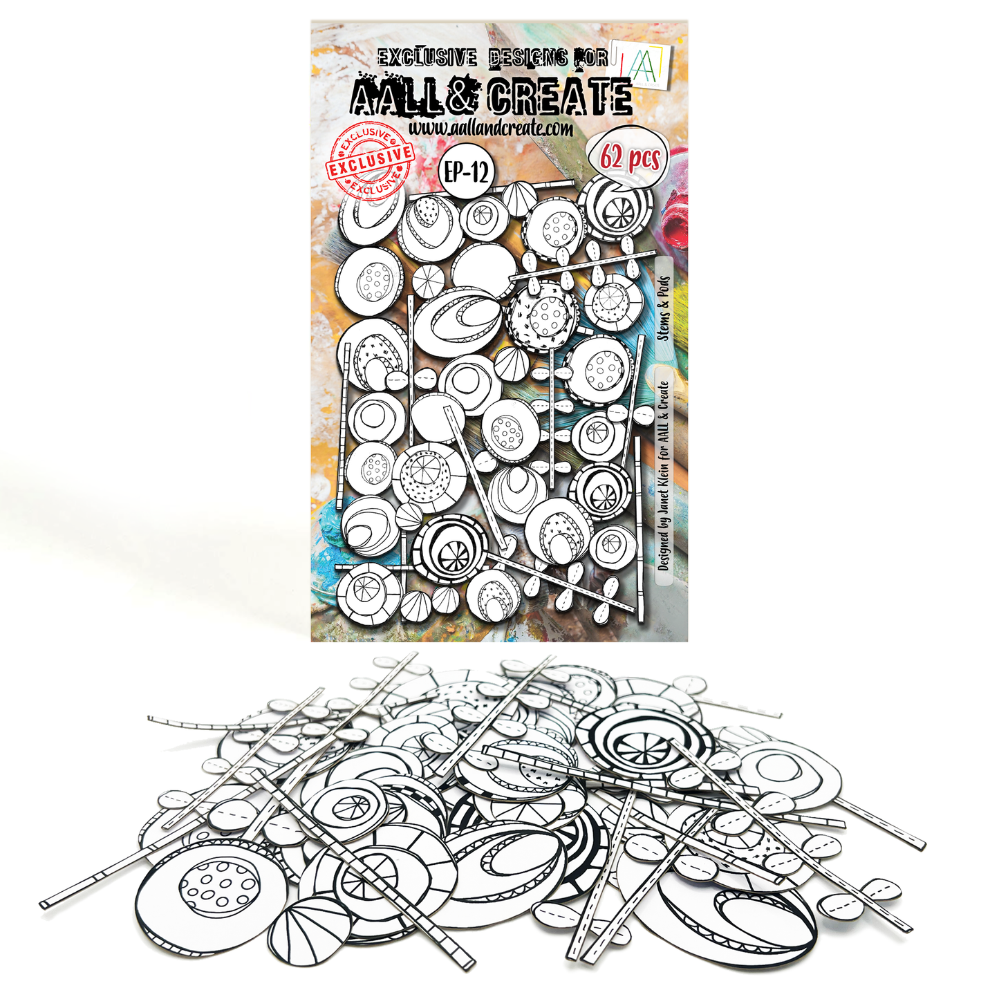 EP-12 - Stems & Pods - Ephemera Die-Cuts