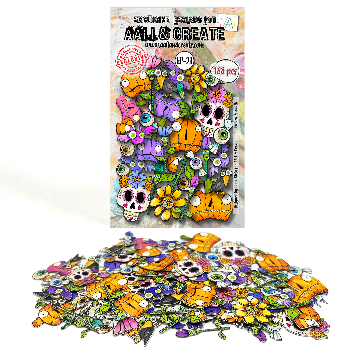 EP-21 - Ephemera Die-Cuts - Pumps & Skullz