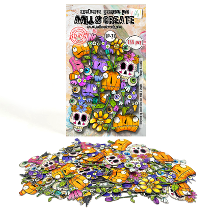 EP-21 - Ephemera Die-Cuts - Pumps & Skullz