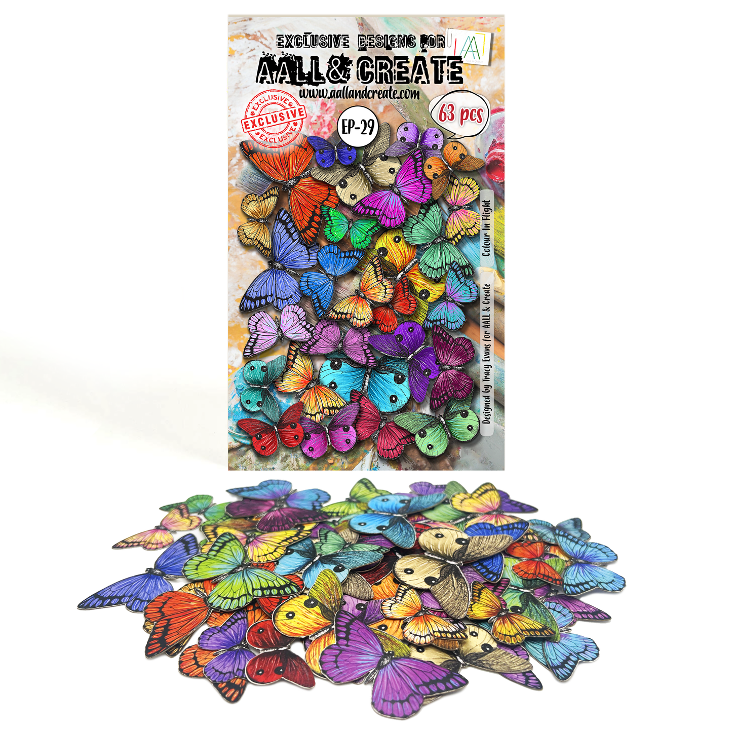 EP-29 - Ephemera Die-Cuts - Colour In Flight