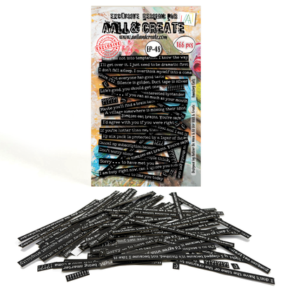 EP-48 - A6 Ephemera Die-Cuts - Amusing Cuts