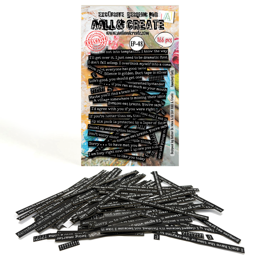 EP-48 - A6 Ephemera Die-Cuts - Amusing Cuts