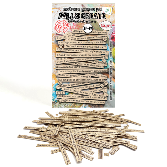 EP-49 - Ephemera Die-Cuts - Funny Bone Funnies