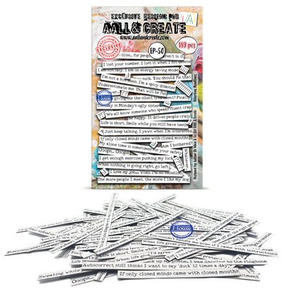 EP-50 - Ephemera Die-Cuts - Hilarious Headlines