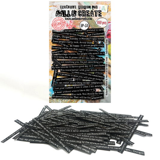 EP-51 - Ephemera Die-Cuts - Entertaining Gems