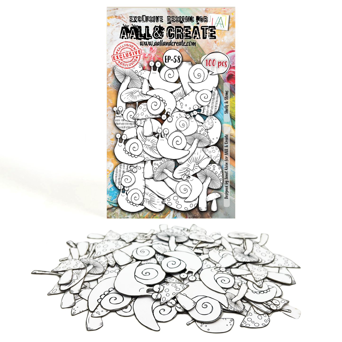 EP-58 - Ephemera Die-Cuts - Shells & Stems