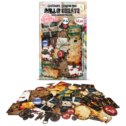 EP-67 - A6 Ephemera Die-Cuts - Clipped Mailers