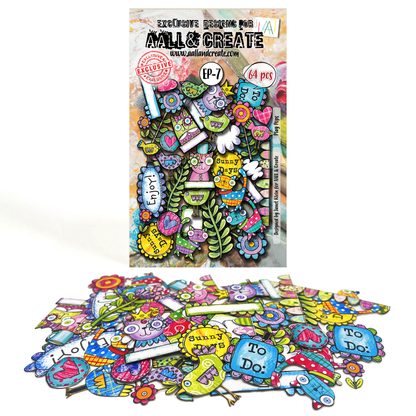 EP-7 - Ephemera Die-Cuts - Play Pops