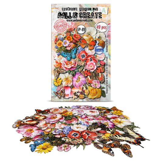 EP-89 -  Ephemera Die-Cuts - Sunblush Garden