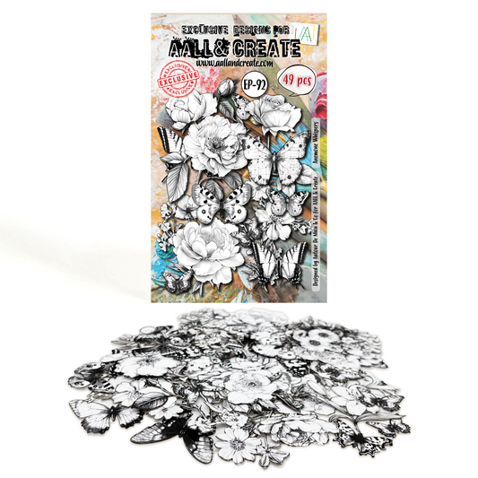 #EP-92 - Ephemera Die-Cuts - Anemone Whispers