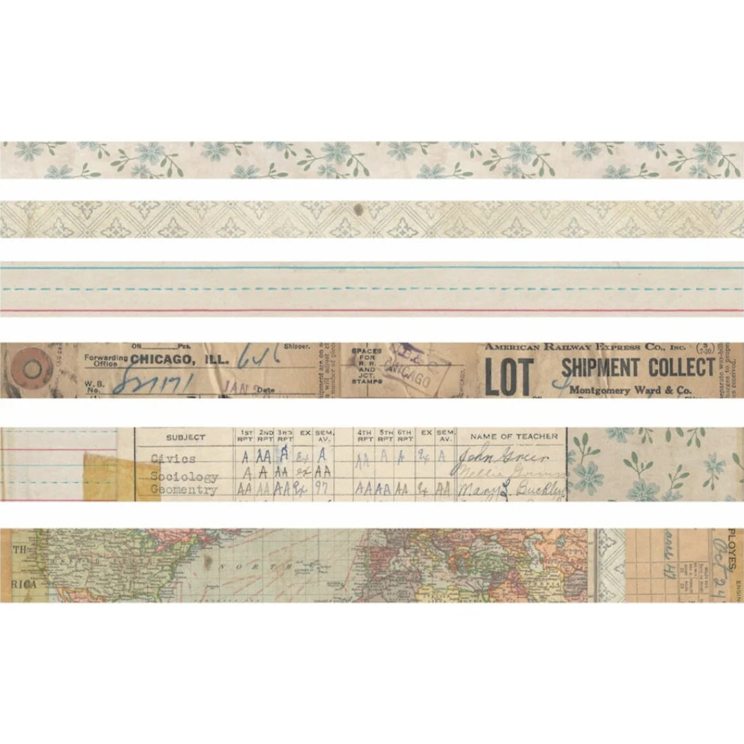 Idea-ology Tim Holtz Design Tape Elementary (6yards)