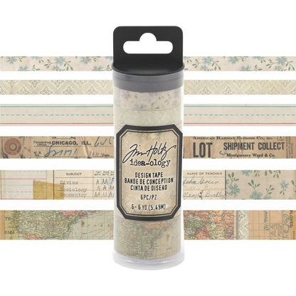 Idea-ology Tim Holtz Design Tape Elementary (6yards)