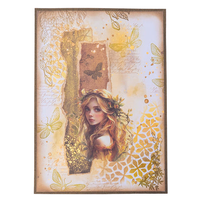 Studio Light  Clear Stamps Fairy ladies Enchanted Fairytale 102x149x3mm 4 Pieces