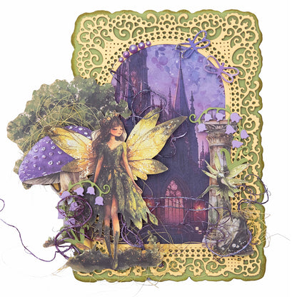 Studio Light Cutting dies Lace frame A6 Enchanted Fairytale 105x148x1mm 3 Pieces