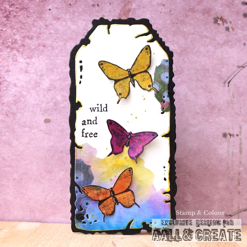 #81 - Ephemera Die-Cuts - Luminous Flutter