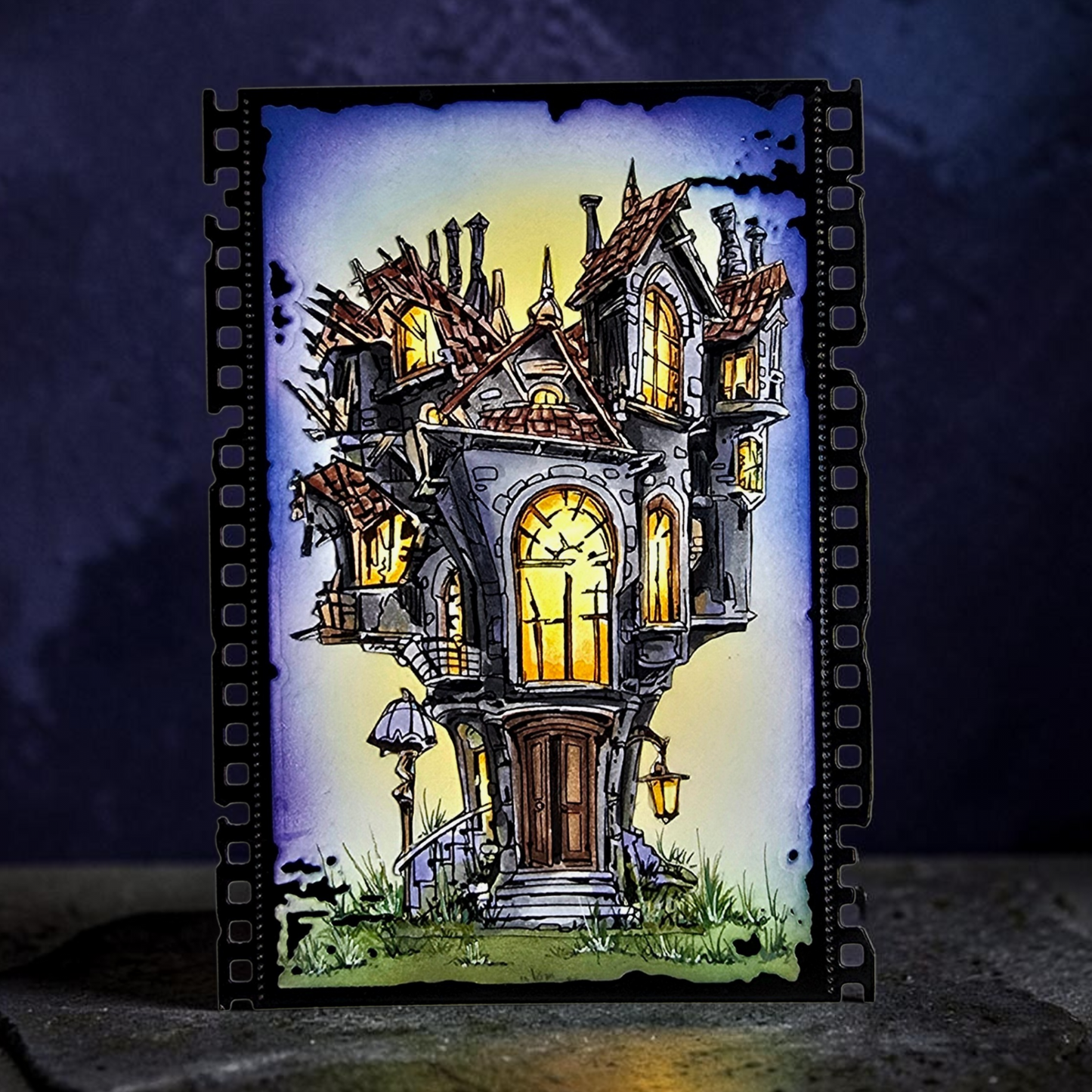 TP-1504 - A6 Stamp Set - Creaking Cabin
