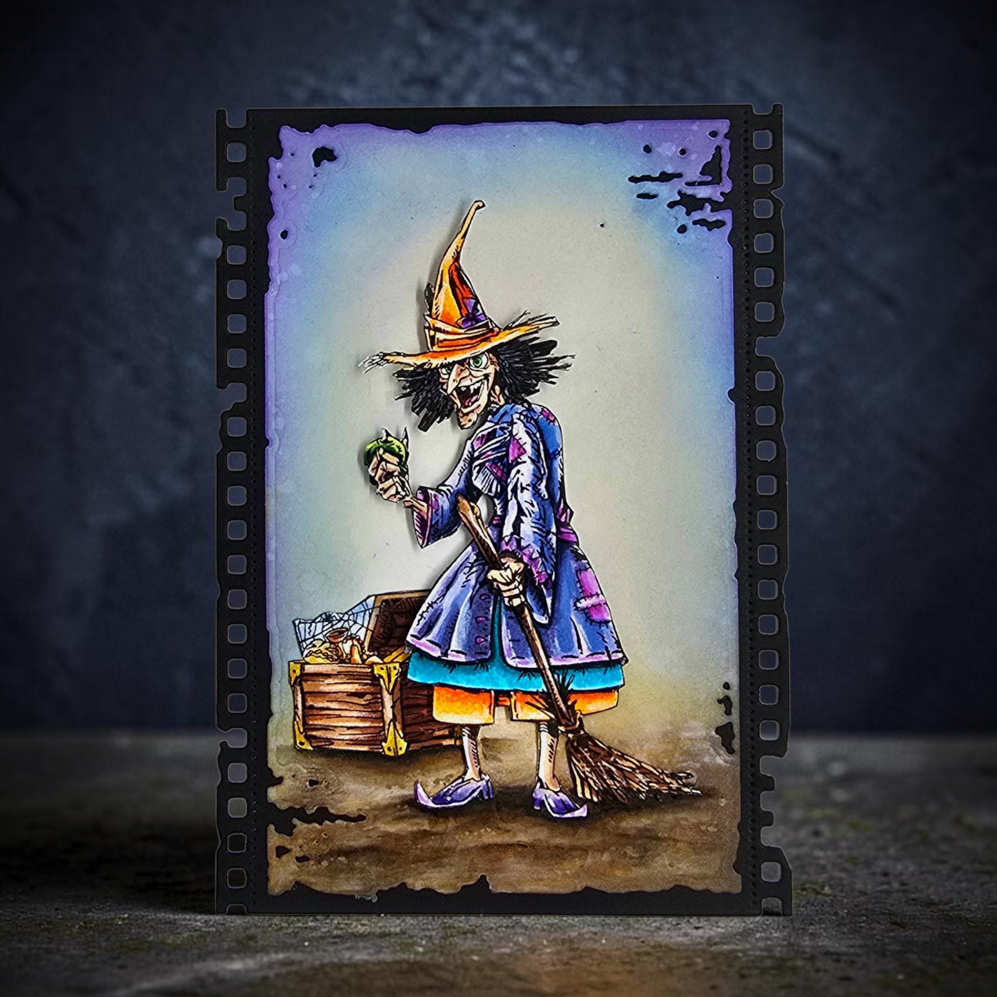 Autour de Mwa Whispers of Halloween Stamp Bundle