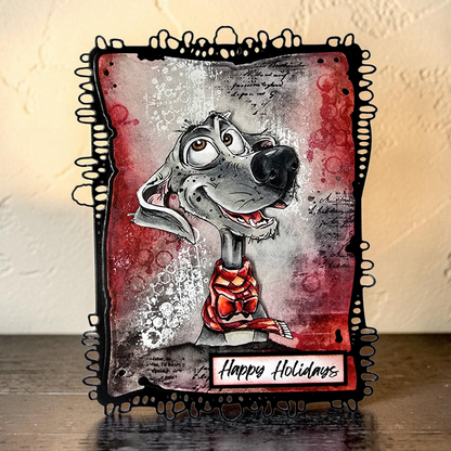 TP-1493 - A6 Stamp Set - Merry Woofmas
