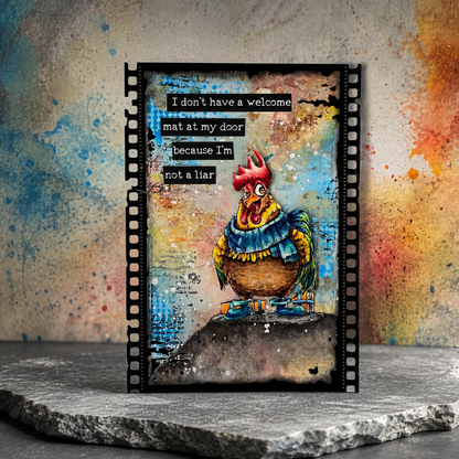 TP-1494 - A6 Stamp Set - Chickmas Chaos
