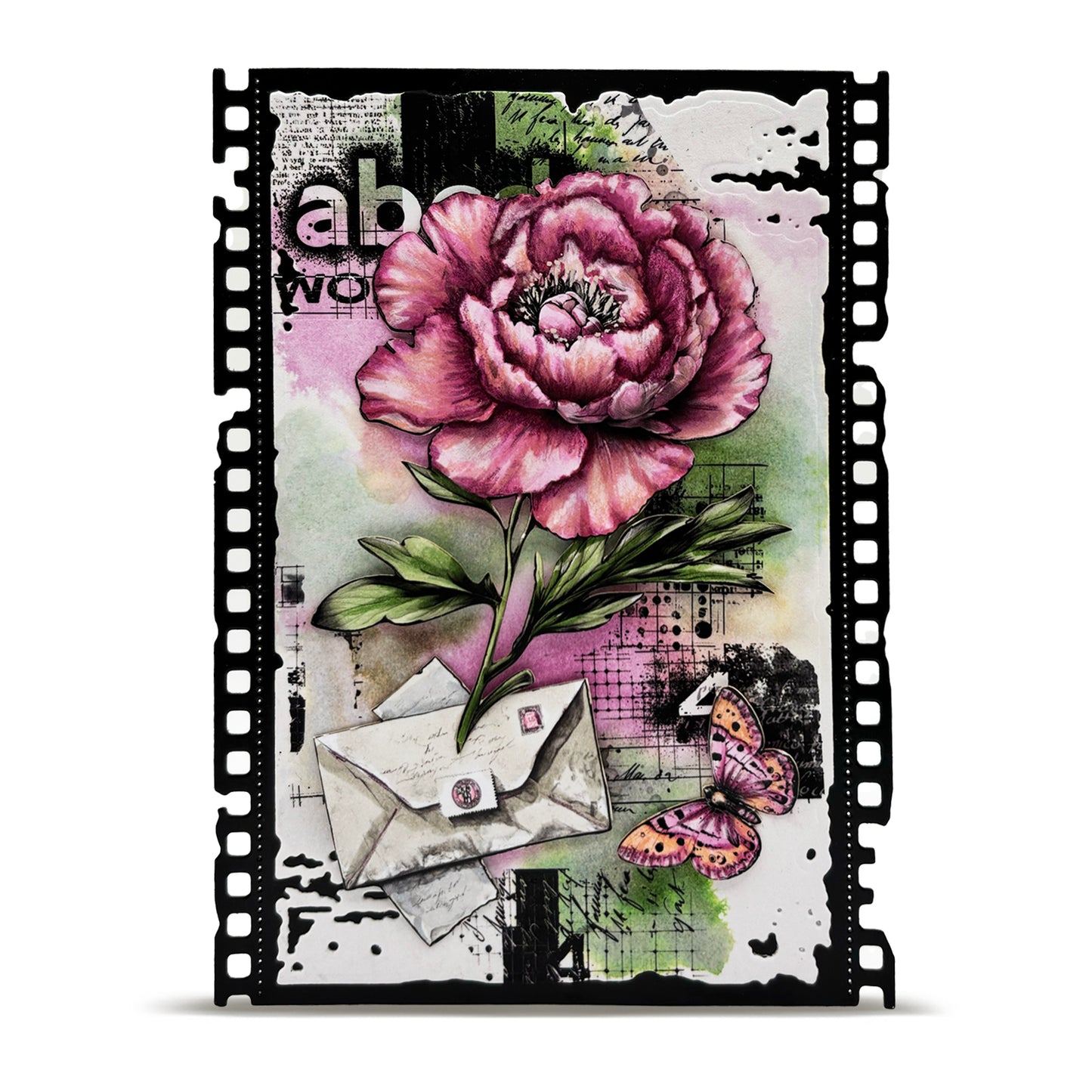 #EP-93 - Ephemera Die-Cuts - Gravel Script