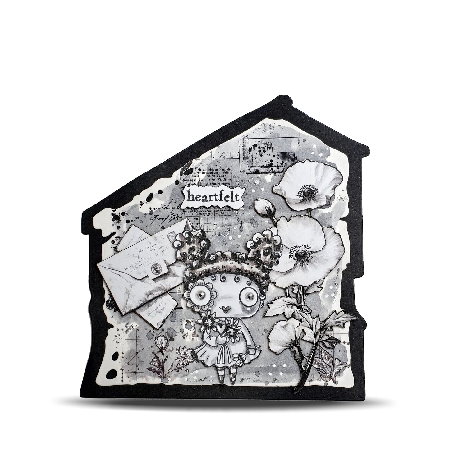 #EP-93 - Ephemera Die-Cuts - Gravel Script