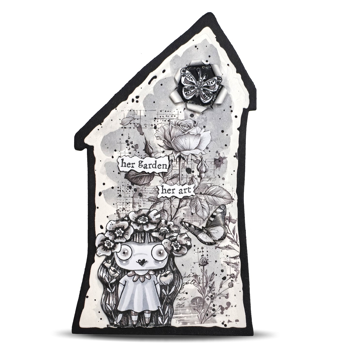 #EP-93 - Ephemera Die-Cuts - Gravel Script