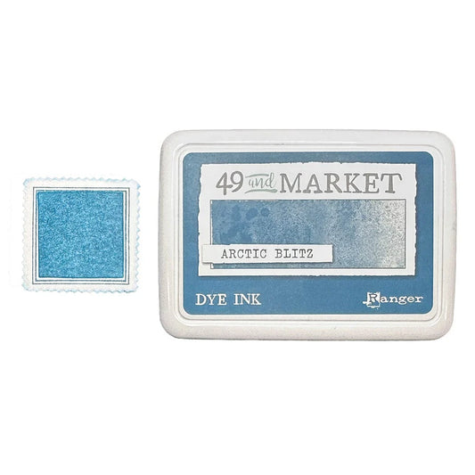 Ranger 49 And Market Dye Ink Pad - Arctic Blitz