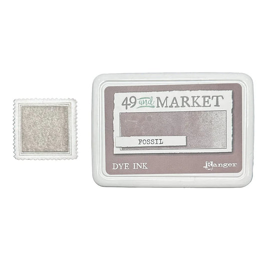 Ranger 49 And Market Dye Ink Pad - Fossil
