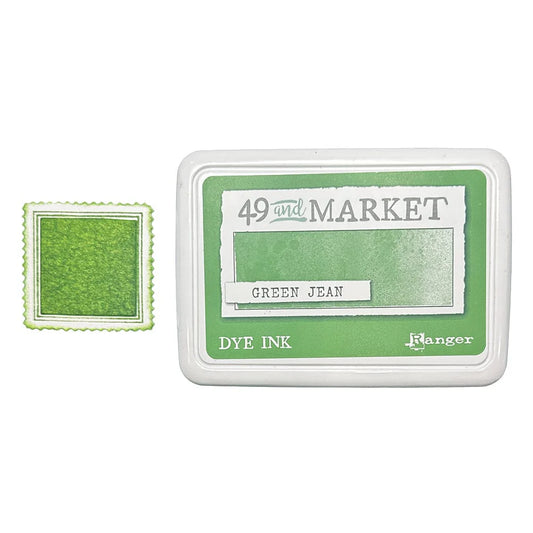 Ranger 49 And Market Dye Ink Pad - Green Jean