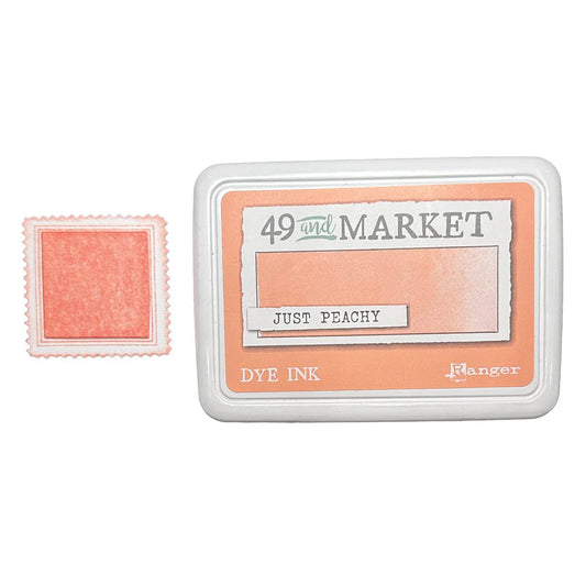 Ranger 49 And Market Dye Ink Pad - Just Peachy