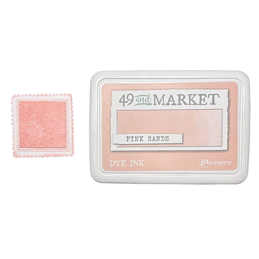 Ranger 49 And Market Dye Ink Pad - Pink Sands