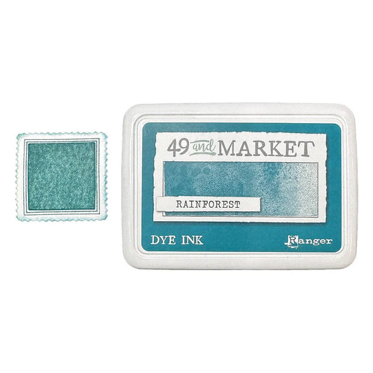 Ranger 49 And Market Dye Ink Pad - Rainforest