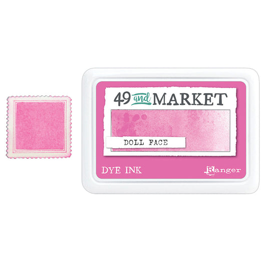Ranger 49 And Market Dye Ink Pad - Doll Face