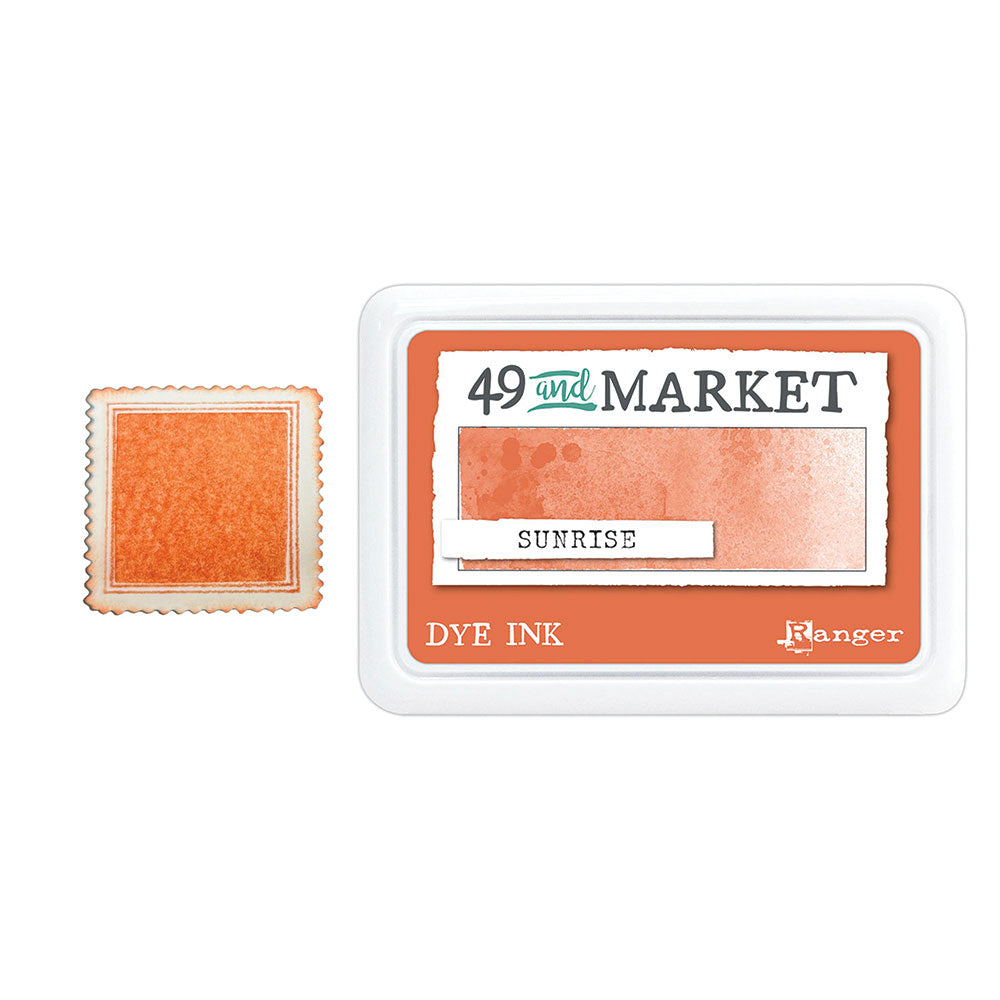 Ranger 49 And Market Dye Ink Pad - Sunrise