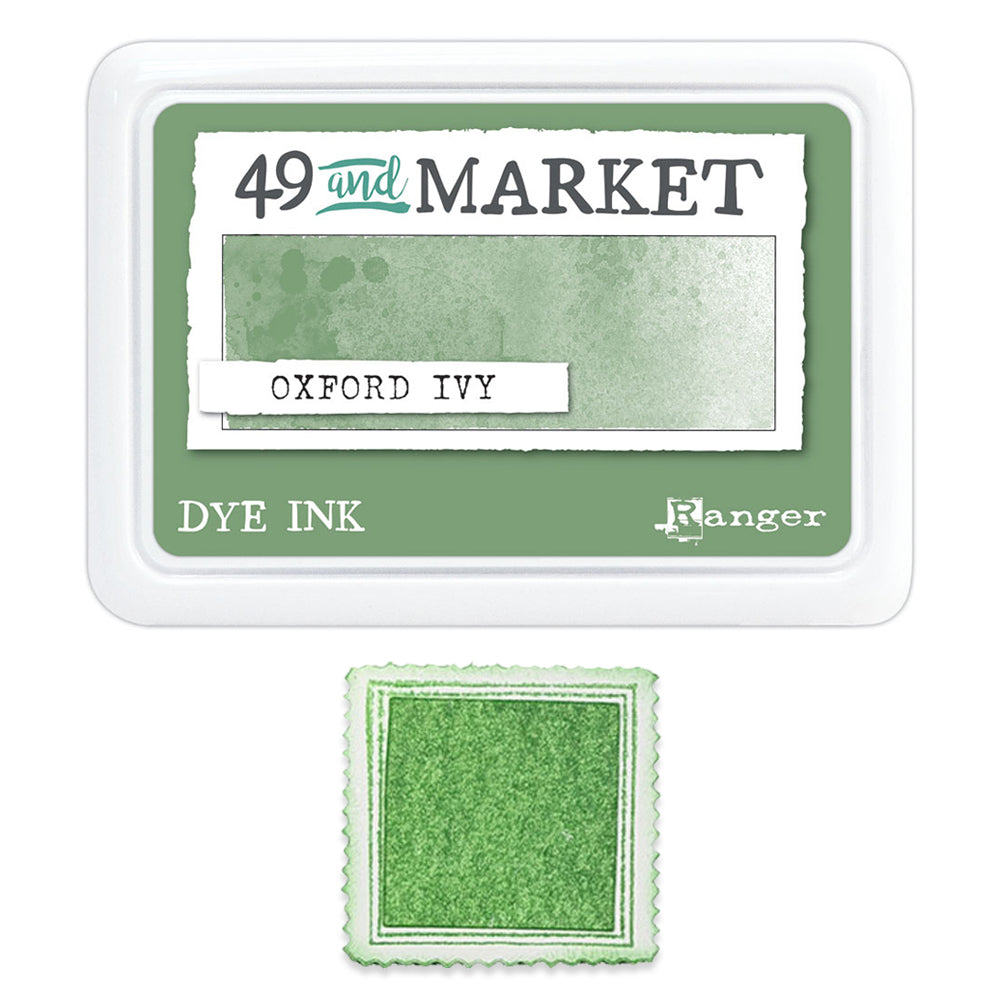 Ranger 49 And Market Dye Ink Pad - Oxford Ivy - Ship from 24th July