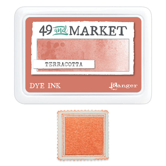 Ranger 49 And Market Dye Ink Pad - Terracotta - Ship from 24th July