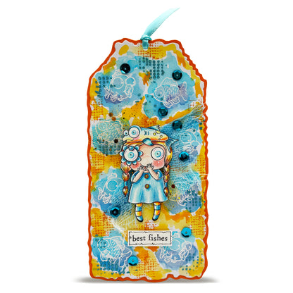 January 2024 Die Bundle 1 - Intricatags, Taggletastic, Hexalove & Heartnook