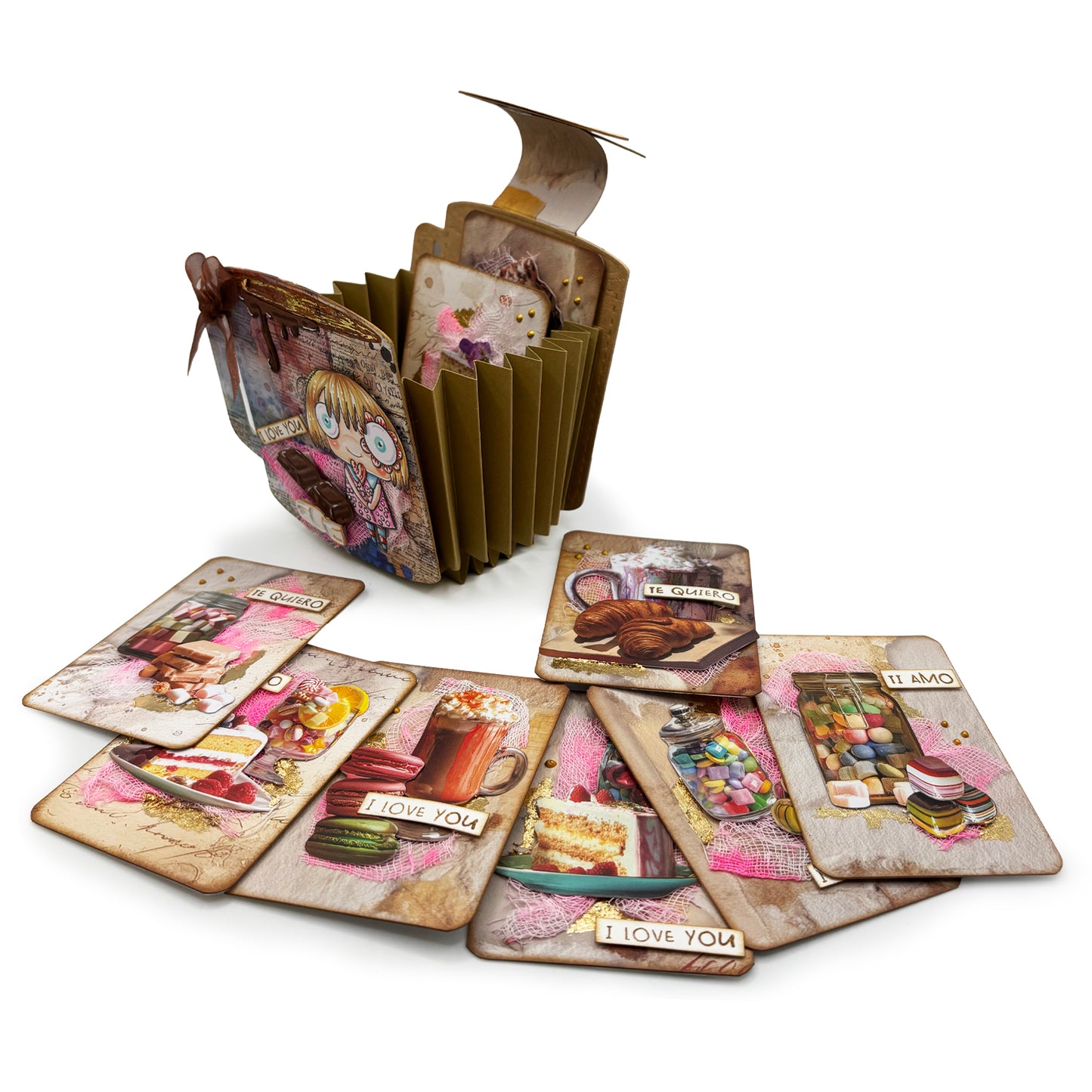 #481 - A7 Clear Stamp Set - Lil Love