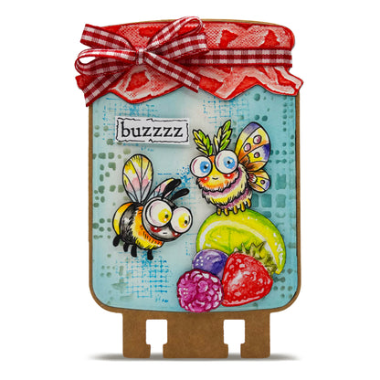 TP-1301 - A7 Stamp Set - Creepy Crawlies